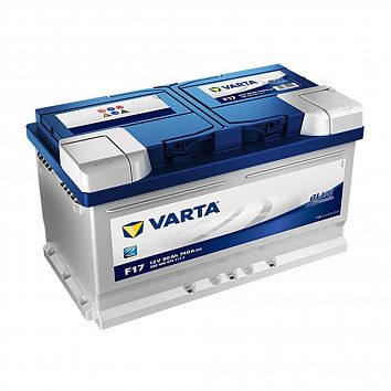 Автомобильный аккумулятор Varta F17 Blue Dynamic (580 406 074) 80Ah низкий фото 354x354