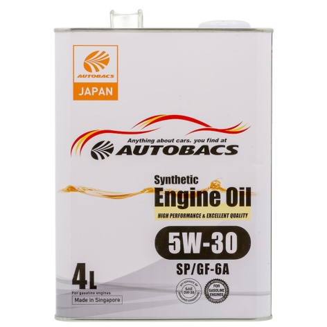фото Autobacs Engine Oil Synthetic 5w30 SP/CF/GF-6A 4л