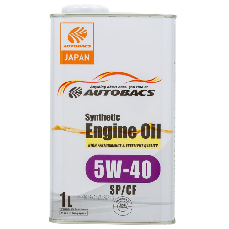 фото Autobacs Engine Oil Synthetic 5w40 SP/CF 1л