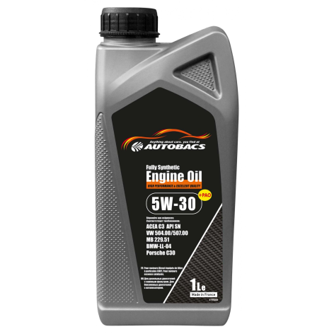 фото Autobacs Engine Oil FS 5w30 C3/SN+PAO 1л