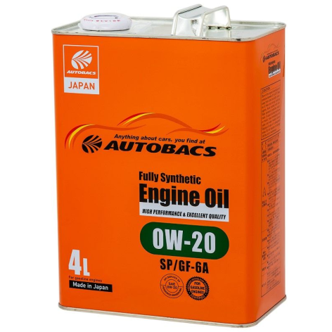 фото Autobacs Engine Oil FS 0w20 SP/GF-6A 4л