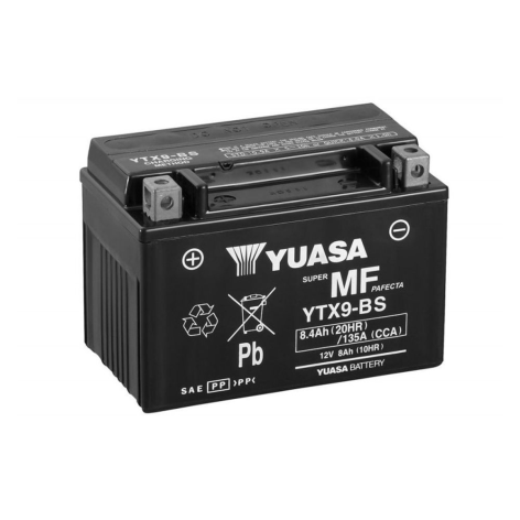фото Мото YUASA MF YTX9-BS (CP)
