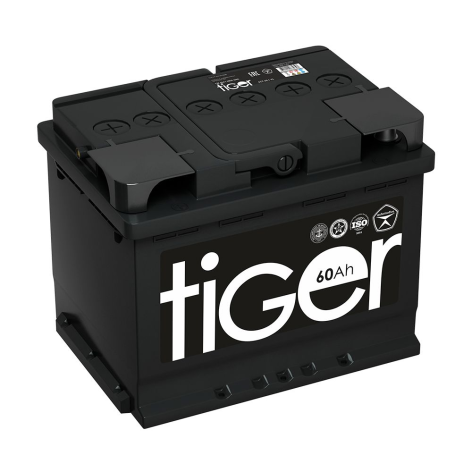 фото Аккумулятор TIGER 60 пр (L2.1, Черный, RZ)