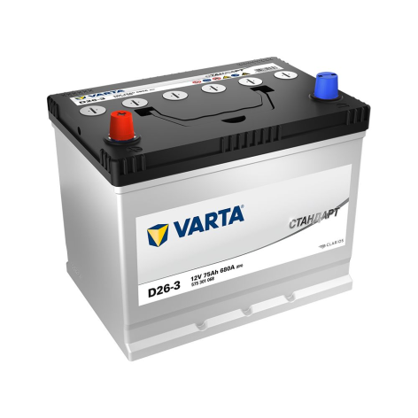 фото Аккумулятор VARTA Стандарт  75 пр (D26R)