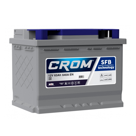 фото Аккумулятор CROM 63 пр (L2.1, 640А)