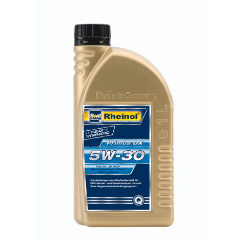 фото SWD Rheinol  Primus DX 5W30 1л SN/CF/A3/B4/C3  API SN-Plus, SN / CF