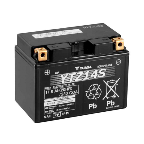 фото Мото YUASA HP YTZ14S (WC)