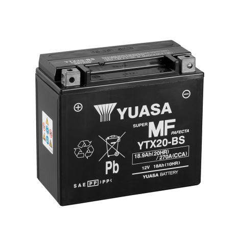 фото Мото YUASA MF YTX20-BS (CP)