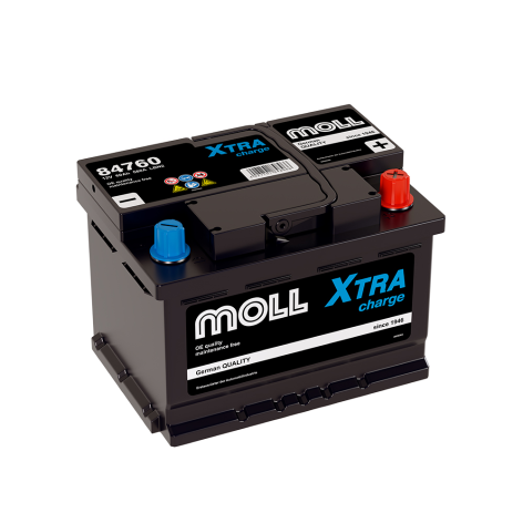 фото Аккумулятор MOLL XTRA CHARGE 60 обр (LB2.0, низк, 84760)