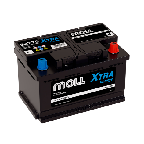 фото Аккумулятор MOLL XTRA CHARGE 70 обр (LB3.0, низк, 84770)