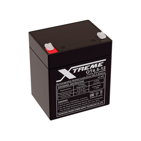 фото Xtreme VRLA 12v    4.5Ah (OT4.5-12)