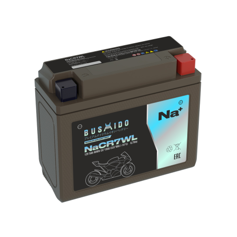 фото Мото BUSHIDO  NaCR7WL (YB7BL-BS, 5Ah) обр