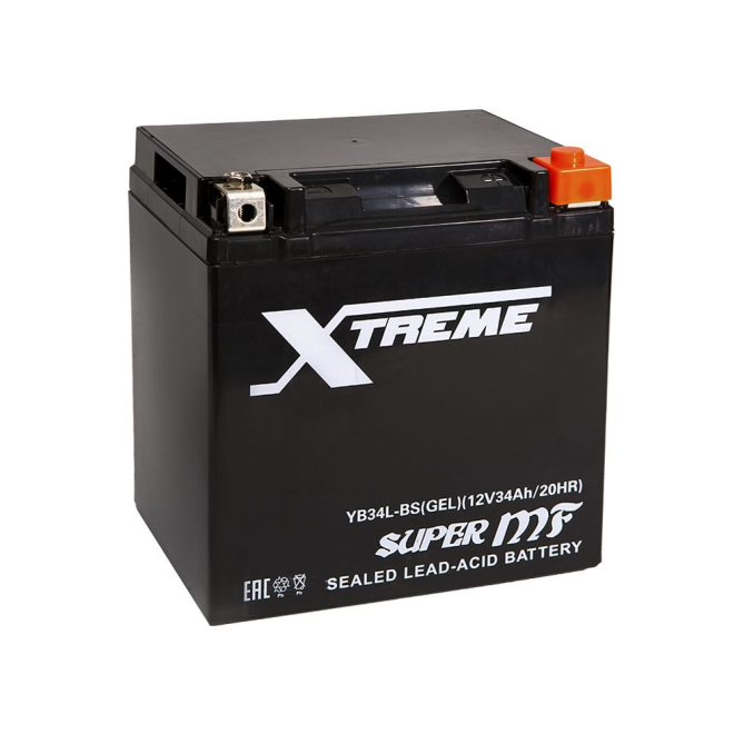 Мото аккумулятор Xtreme YB34L-BS GEL (34Ah)