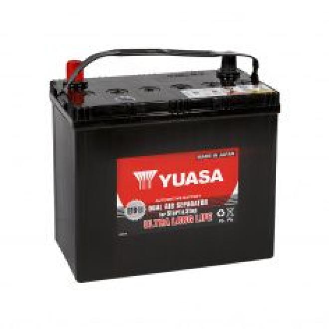 Автомобильный аккумулятор YUASA EFB 75B24L 50Ah