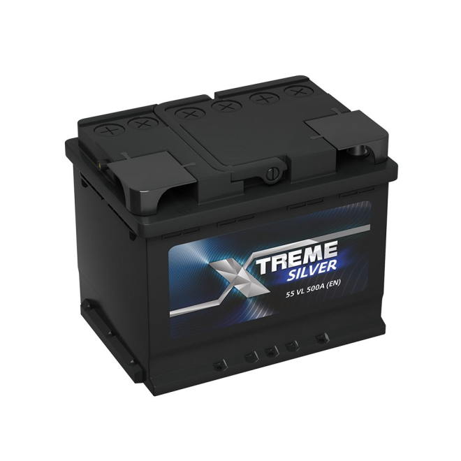 Аккумулятор XTREME Silver 55 пр (L2.1, AK)