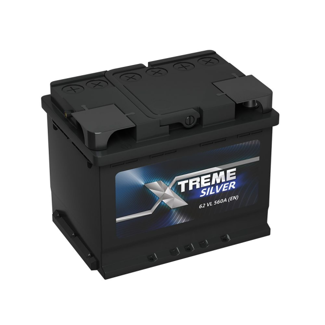 Аккумулятор XTREME Silver 62 обр (L2.0, AK)