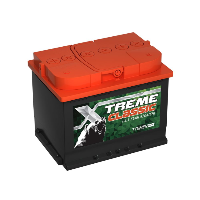 Аккумулятор XTREME Classic 55 пр (L2.1, AL)