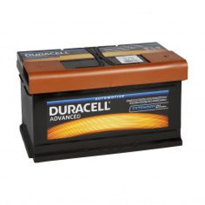 Автомобильный аккумулятор Duracell 80.0 (DA 80)