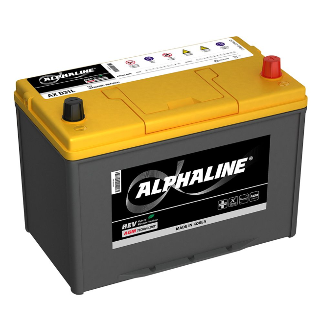 Аккумулятор ALPHALINE AGM  90 обр (AX S115D31L)