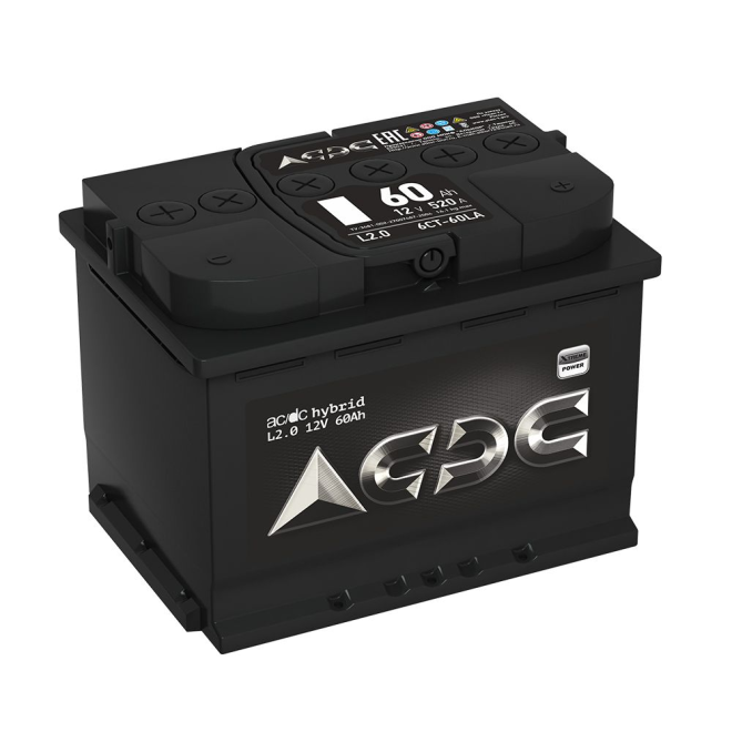 Аккумулятор AC/DC Hybrid 60 обр (L2.0, AL)