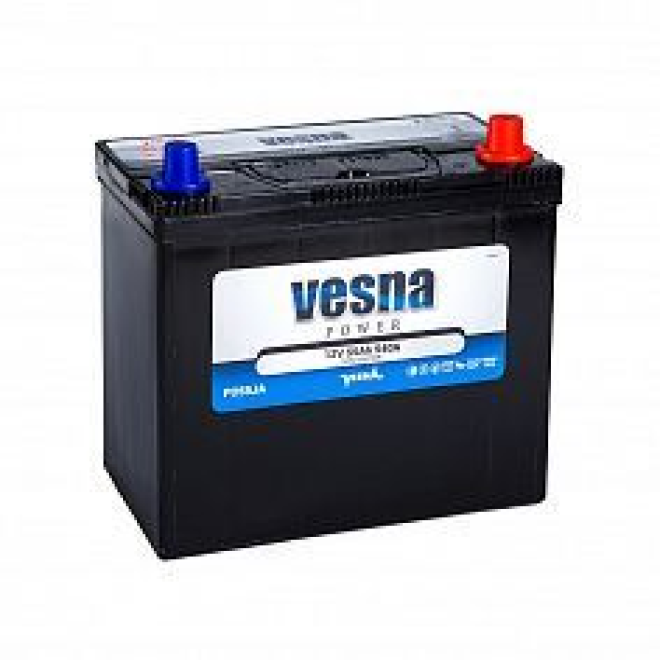 Автомобильный аккумулятор VESNA Power 55 (B24L) с перех