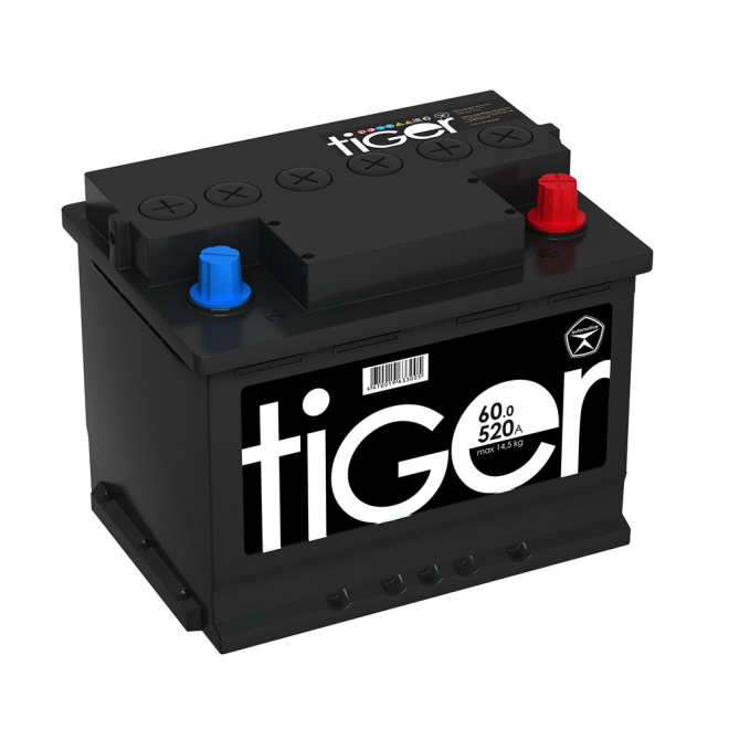 Аккумулятор TIGER 60 обр (L2.0, Черный, AK)