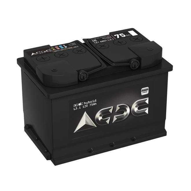 Аккумулятор AC/DC Hybrid 75 пр (L3.1, AL)