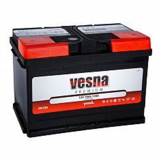 Автомобильный аккумулятор VESNA Premium 75.0 LB3
