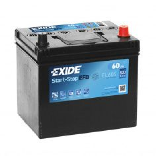 Автомобильный аккумулятор Exide Start&Stop AGM 60.0 (EK600)