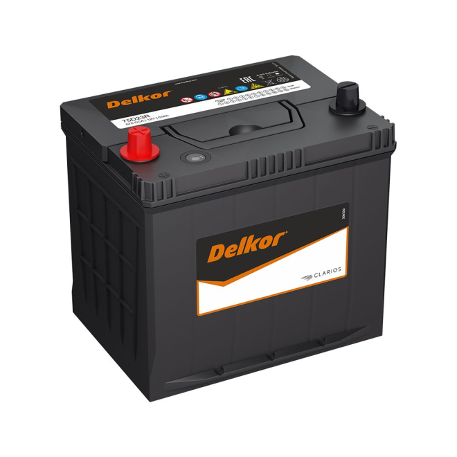 Аккумулятор DELKOR  65 пр (75D23R)