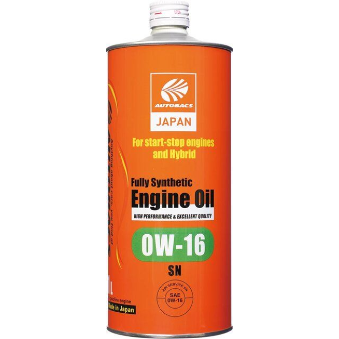 Autobacs Engine Oil FS 0w16 SN 1л