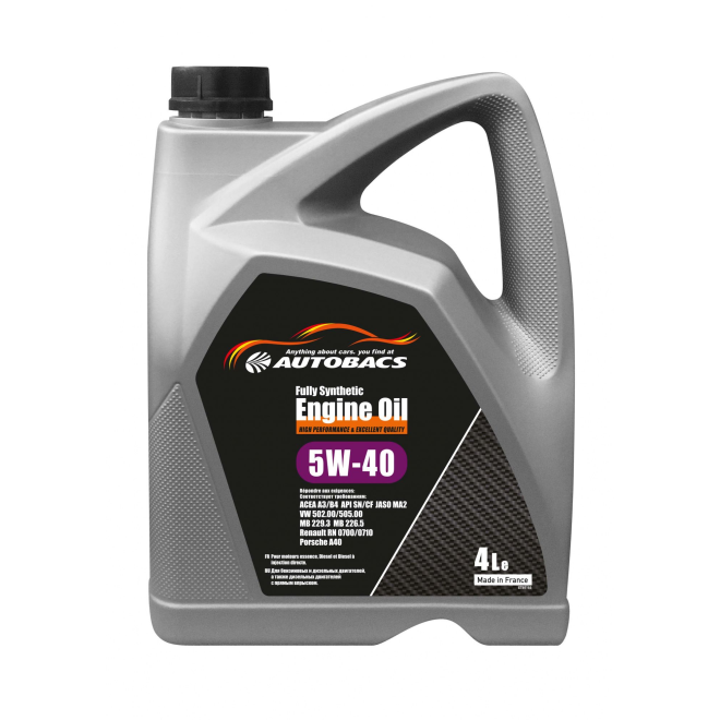 Autobacs Engine Oil FS 5w40 A3/B4/SN/CF 4л