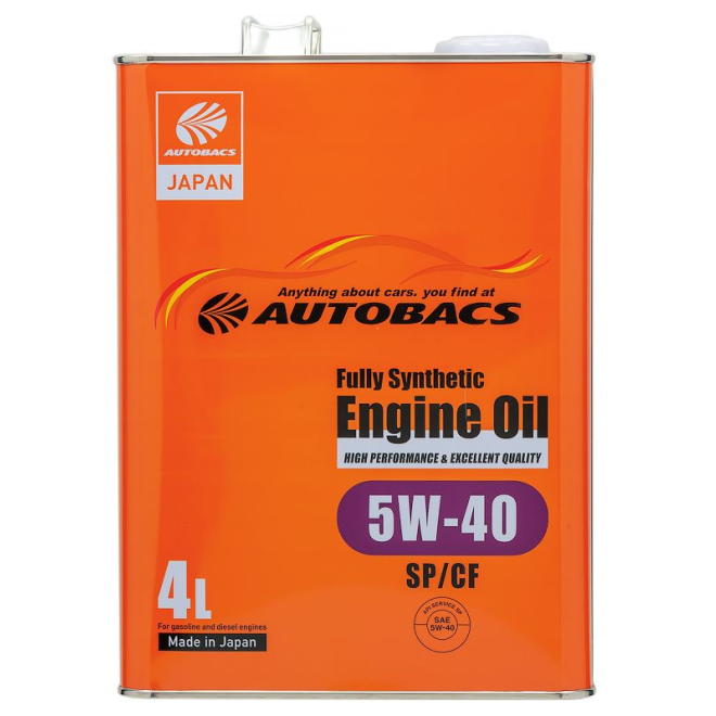Autobacs Engine Oil FS 5w40 SP/CF 4л