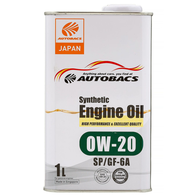 Autobacs Engine Oil Synthetic 0w20 SP/CF/GF-6A 1л