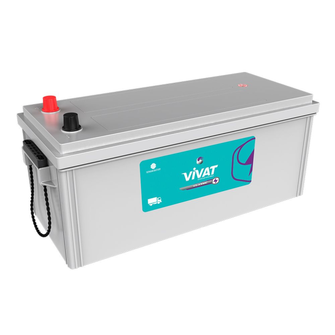 Аккумулятор VIVAT   190 пр (205G51L, B.4, конус)