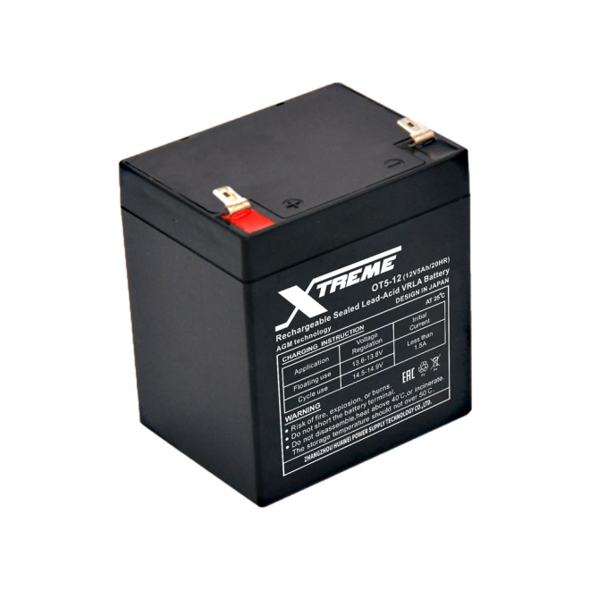 Xtreme VRLA 12v    5Ah (OT5-12)
