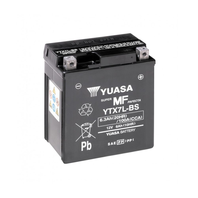 Мото YUASA MF YTX7L-BS (CP)