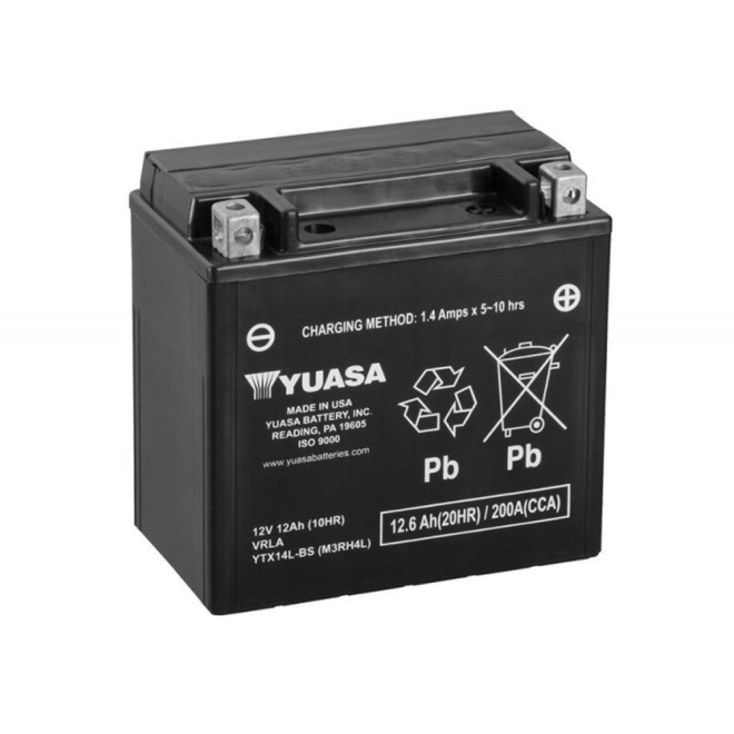 Мото YUASA MF YTX14L-BS (CP)