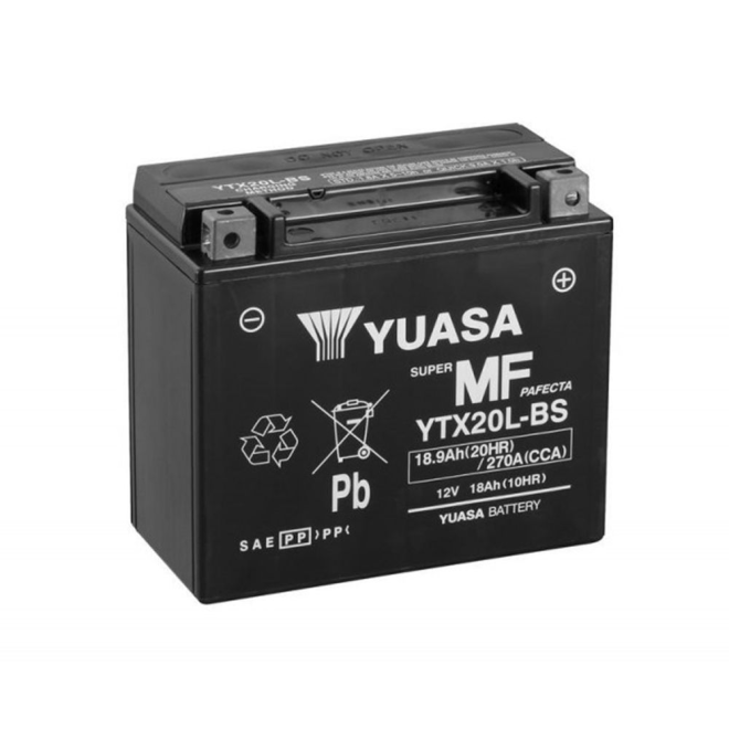 Мото YUASA MF YTX20L-BS (CP)