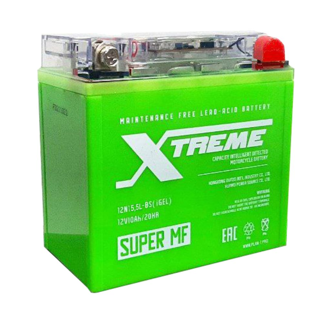 Мото  Xtreme 12N5,5L-BS iGEL (5,5Ah)