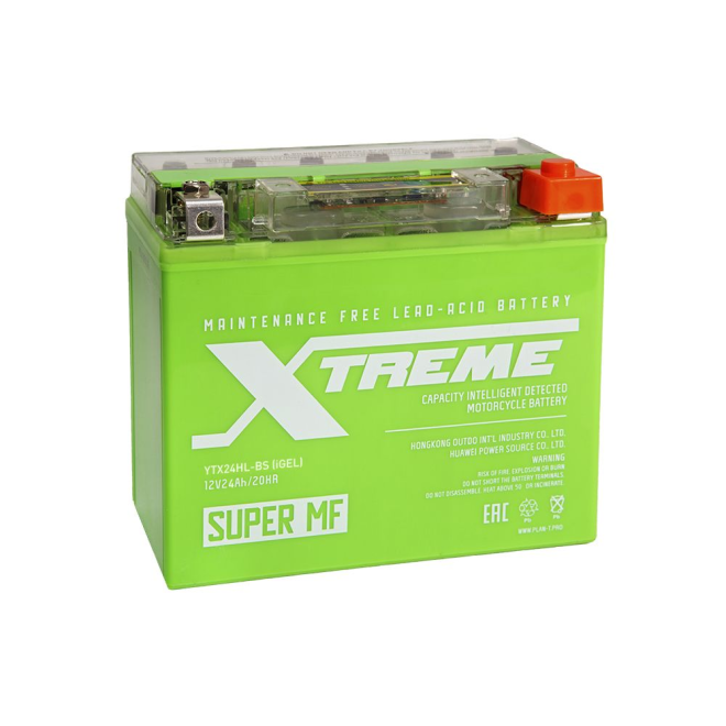 Мото Xtreme UTX24HL-BS iGEL (22Ah)