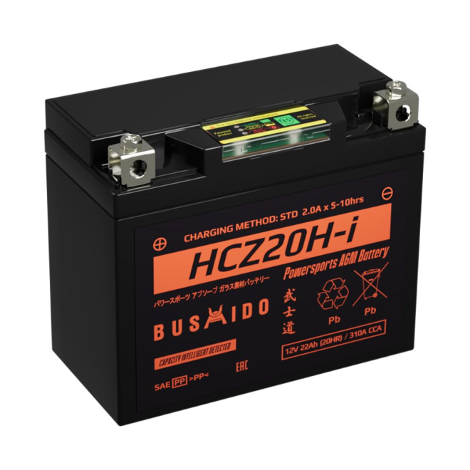 Мото BUSHIDO HCZ20H-i (22Ah)