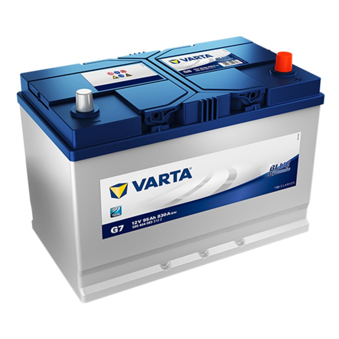 Автомобильный аккумулятор Varta G7 Blue Dynamic 12V 95Ah 830A (595 404 083) D31L