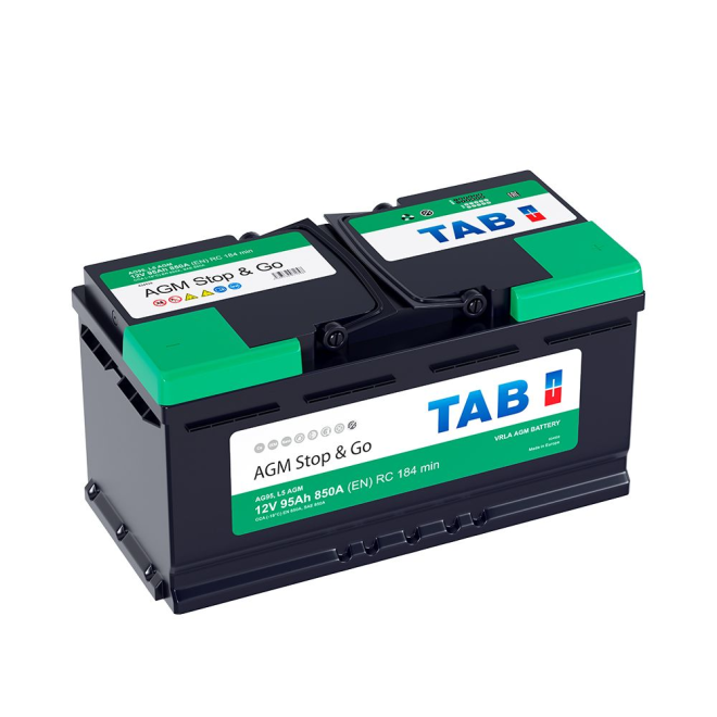Аккумулятор TAB AGM STOP&GO 95 обр (L5.0)