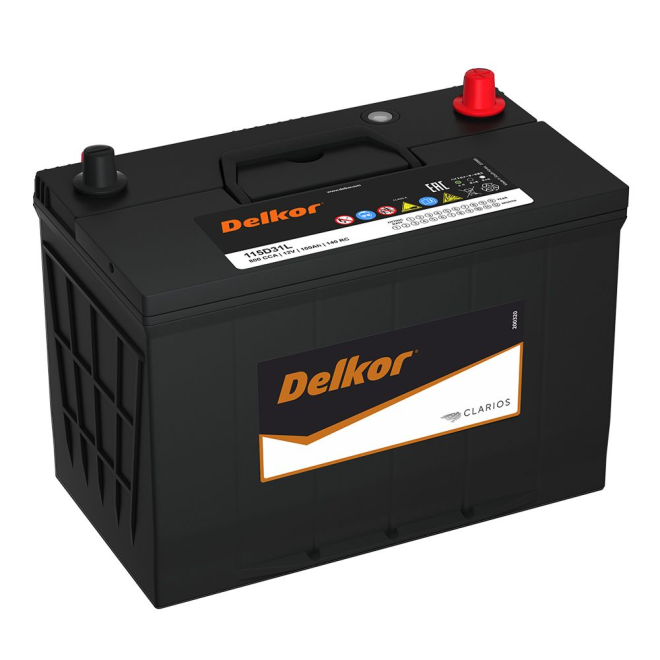 Аккумулятор DELKOR (JP)  100 обр (115D31L)