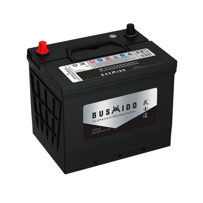 Аккумулятор BUSHIDO Premium  75 обр (90D23L)