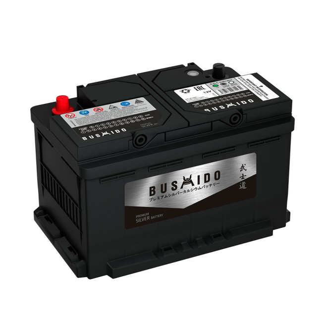 Аккумулятор BUSHIDO Premium 75 обр (LB3.0, низк, 57539)