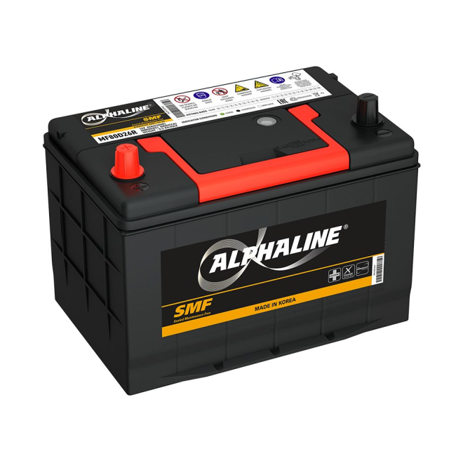 Аккумулятор ALPHALINE SMF  70 пр (80D26R)