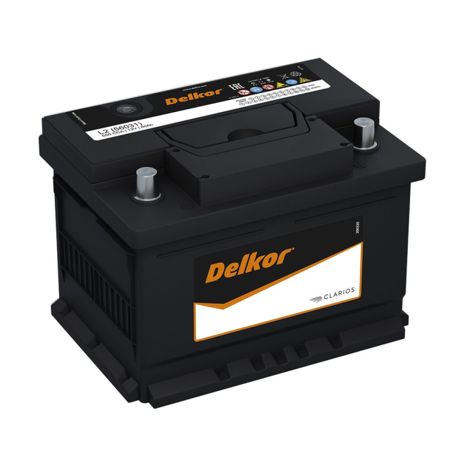 Аккумулятор DELKOR 60 пр (L2.1, 56031)