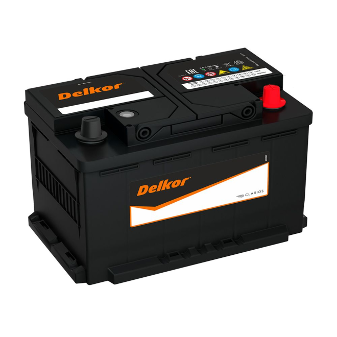 Аккумулятор DELKOR 80 обр (LB4.0, низк, 58039)